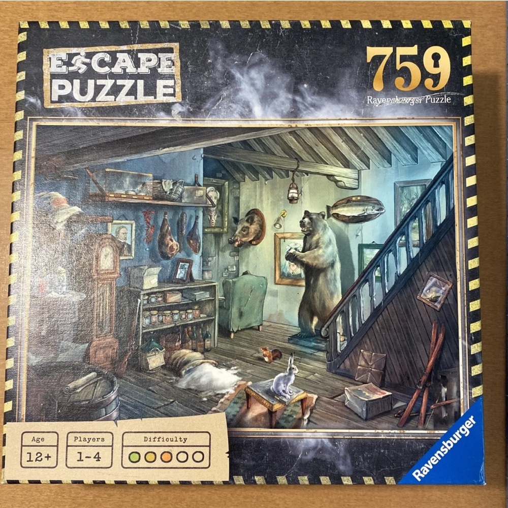 Ravensburger Escape Puzzle - The Forbidden Basement 759 Pieces, Age 12+ New